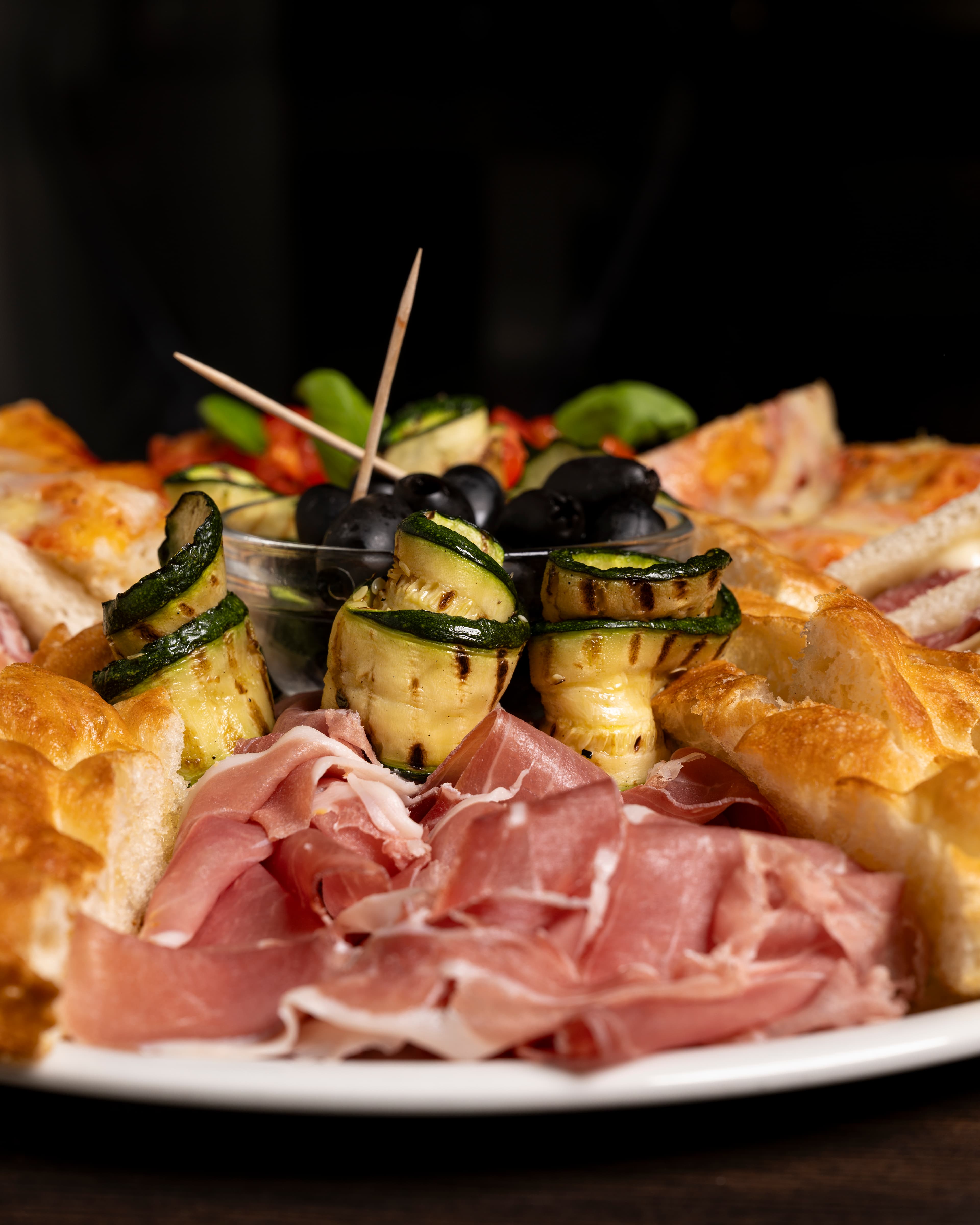 Tagliere salumi e olive