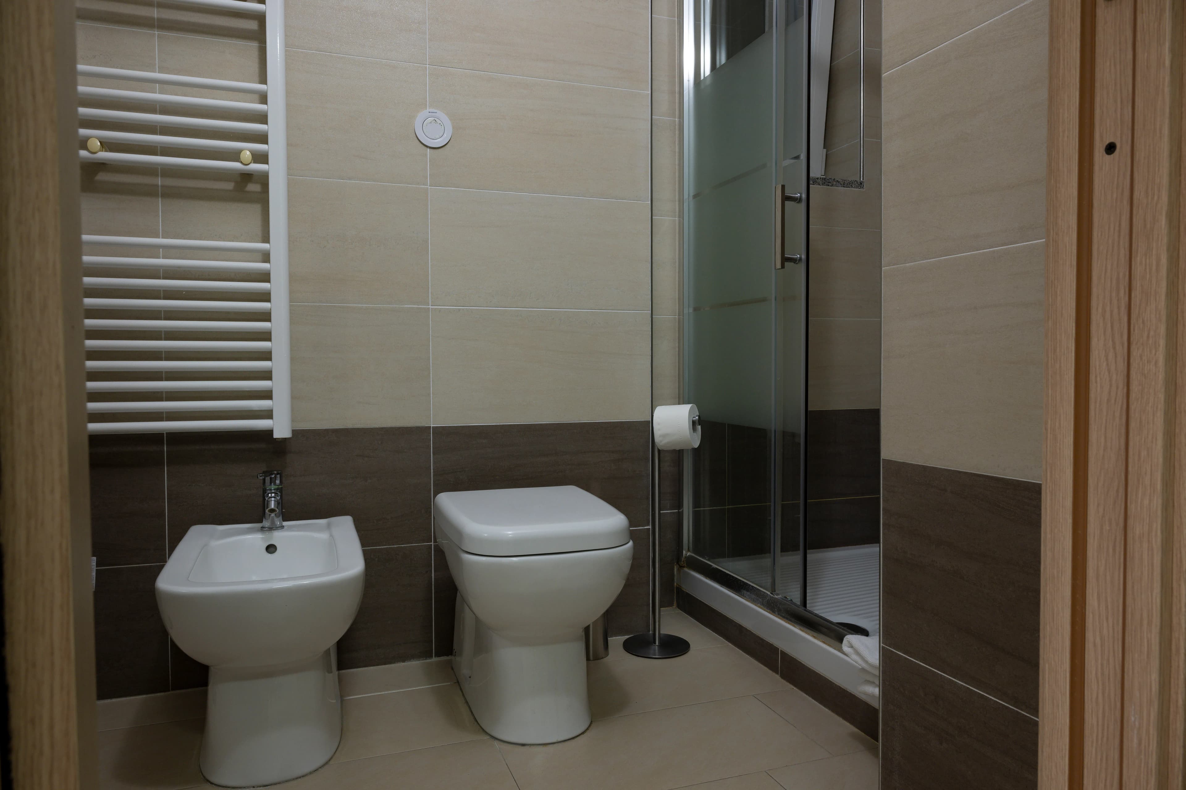 Bagno privato con doccia